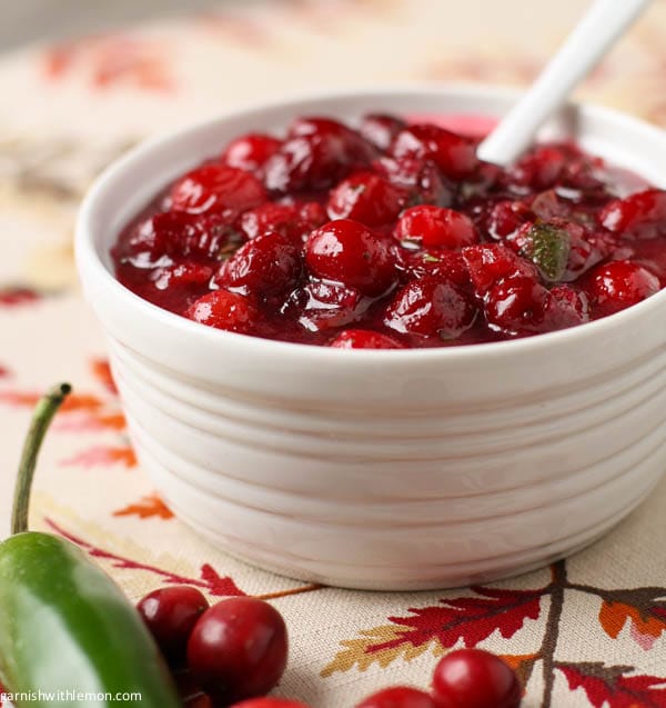 Cranberry-Serrano Relish