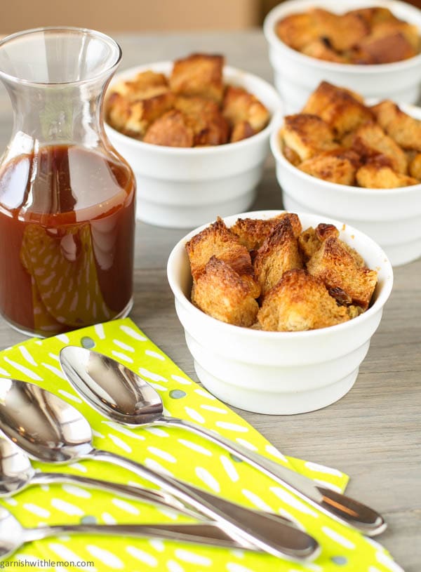Bread Pudding with Salted Caramel Whiskey Sauce Bread Pudding with Salted Caramel Whiskey Sauce