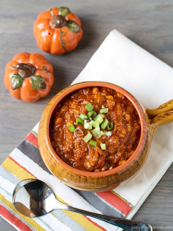 Turkey Pumpkin Chili