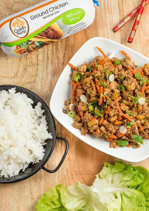 Ground Chicken Lettuce Wraps Recipe