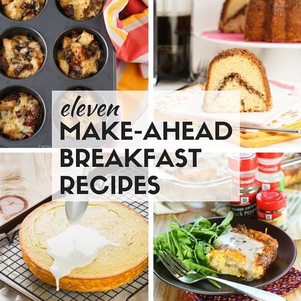 make-ahead breakfast recipes for a crowd