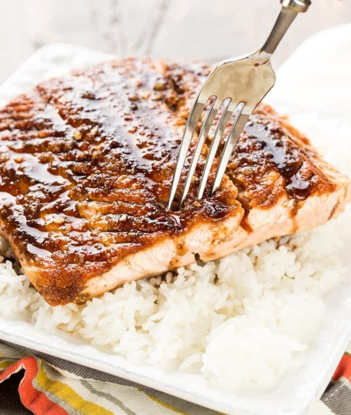 maple ginger salmon