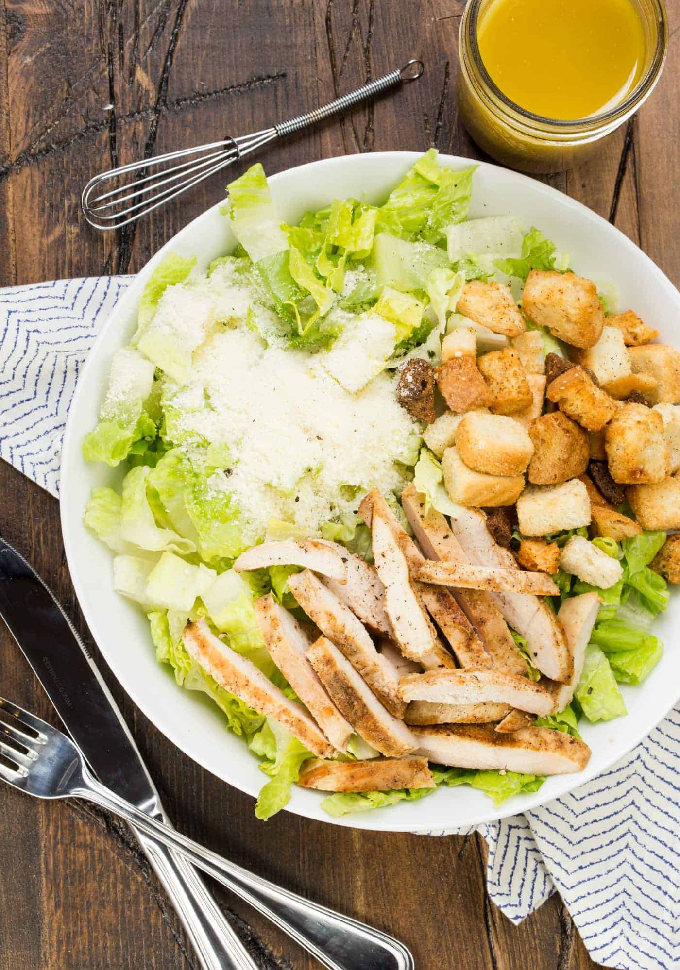 Grilled Chicken Caesar Salad Recipe
