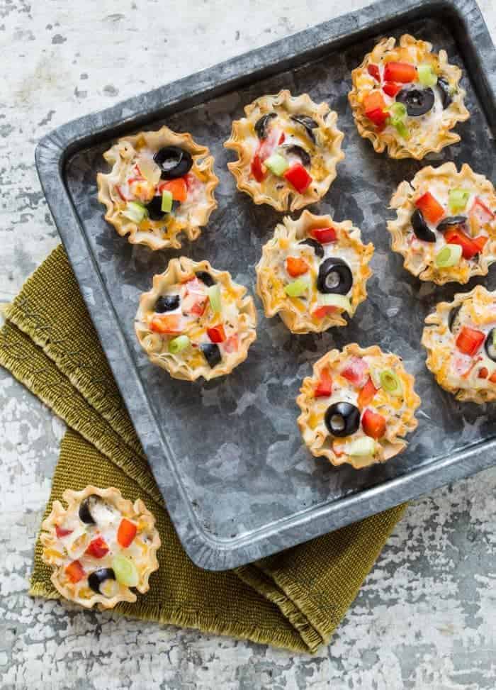 crispy italian ranch cups