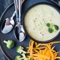Slow Cooker Broccoli Cheese Soup