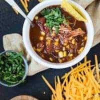Slow Cooker Chicken Taco Soup