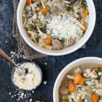Slow Cooker Italian Wedding Soup