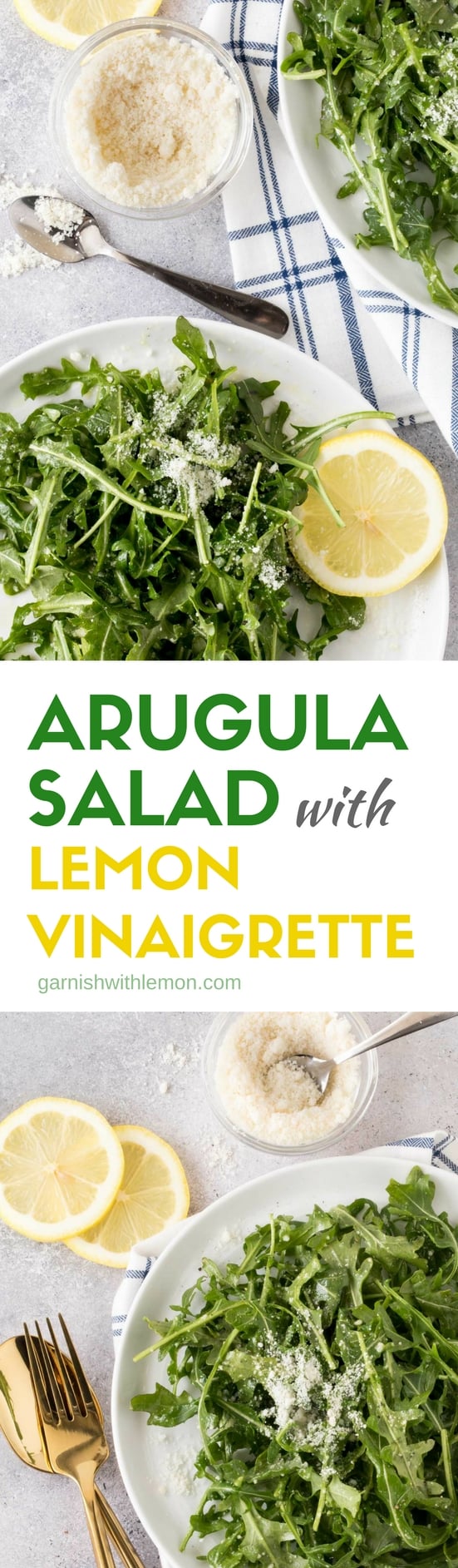 Arugula Salad Lemon Vinaigrette Recipe