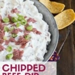 Dip in silver tray with corn chips for eating.