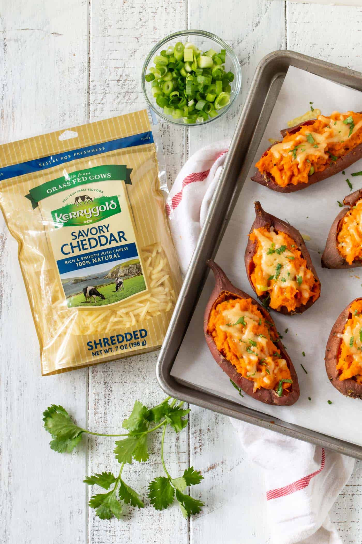 cheesy chipotle twice baked sweet potatoes 