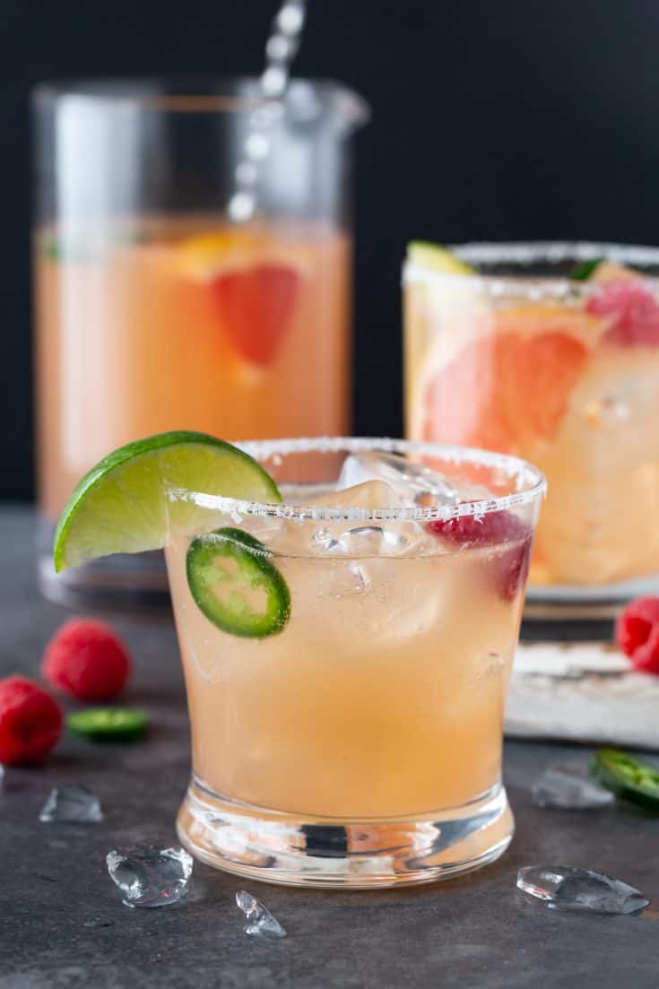 Poma Raspberry Wine Raspberry Paloma Cocktails