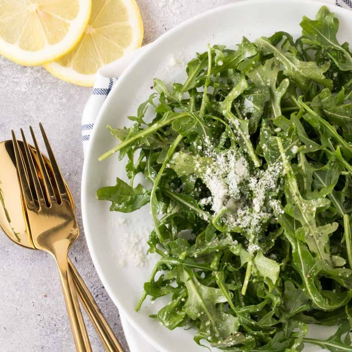 Arugula Salad Lemon Vinaigrette Recipe