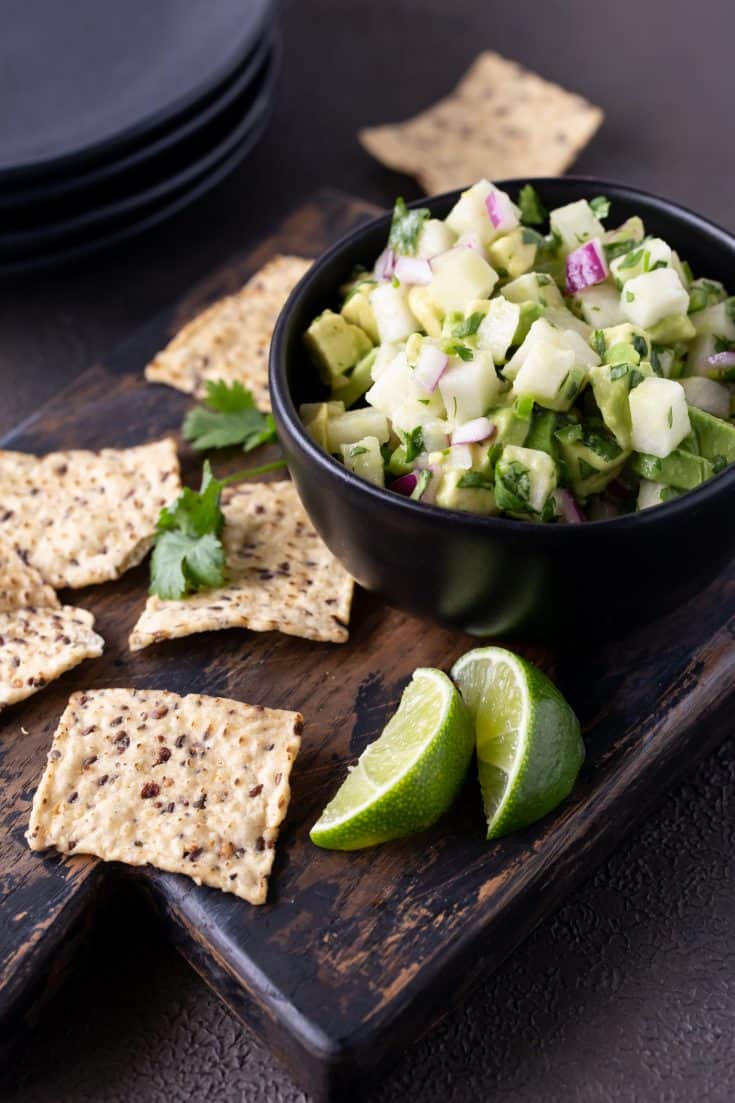 Chunky Avocado Jicama Salsa