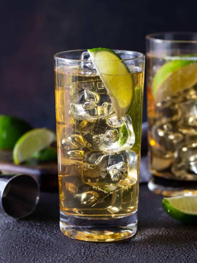 Easy Whiskey Ginger Cocktail