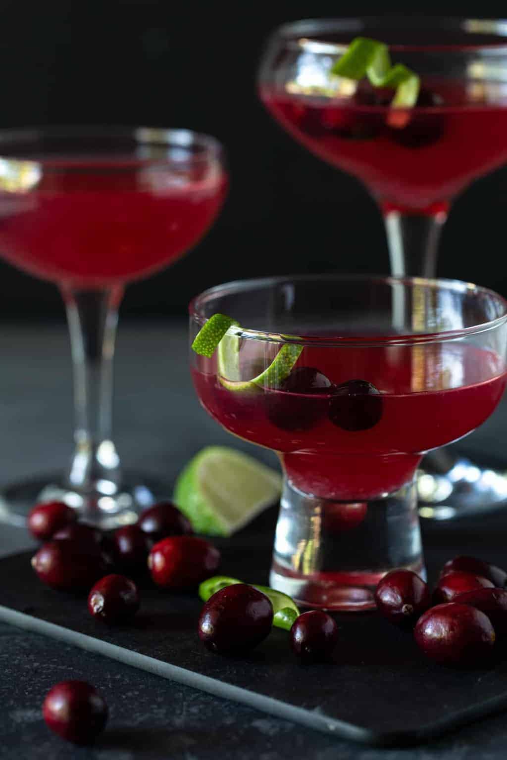 cranberry vodka gimlet cocktail recipe