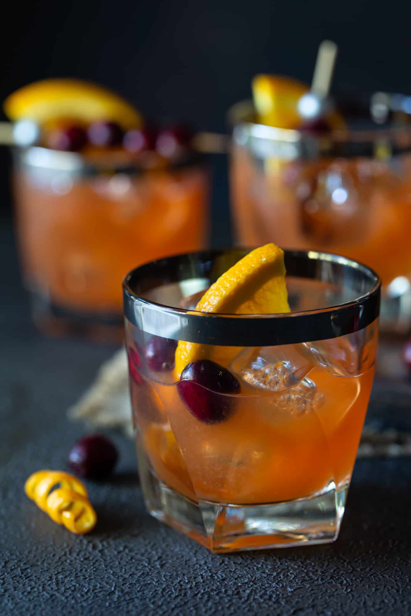 Easy Homemade Cranberry Whiskey Sours Recipe Garnish With Lemon,How To Grill Pork Chops On Gas Grill