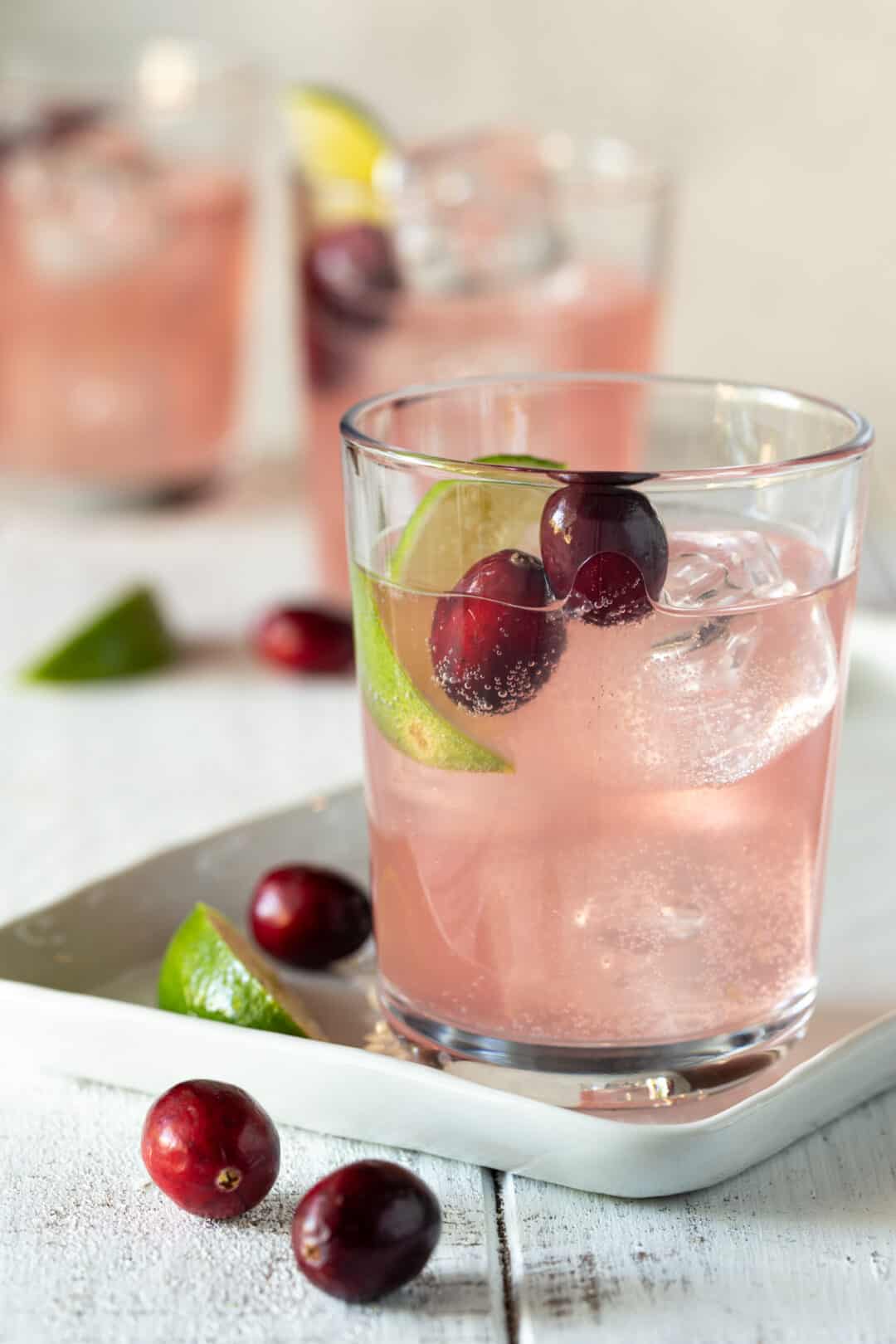 GIN COCKTAILS WITH CRANBERRY JUICE