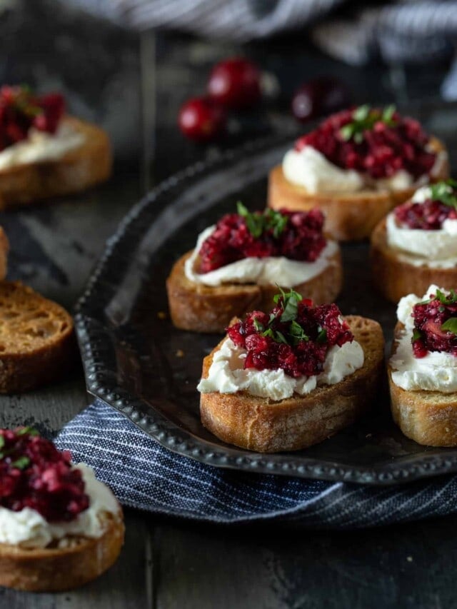 Spicy Cranberry Salsa