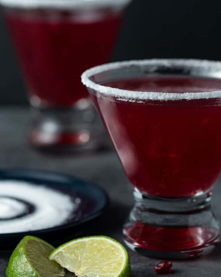 A close up of a drink.