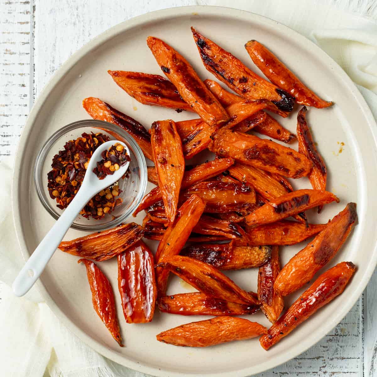 Spicy Maple Roasted Carrots Recipe-image