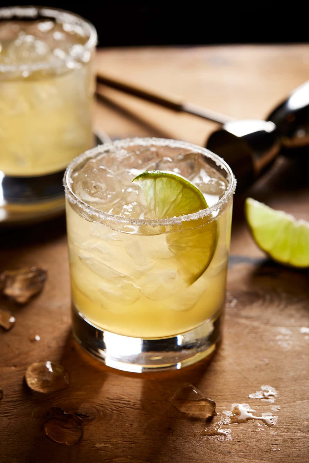 Grand Marnier Margarita (golden - Garnish with Lemon