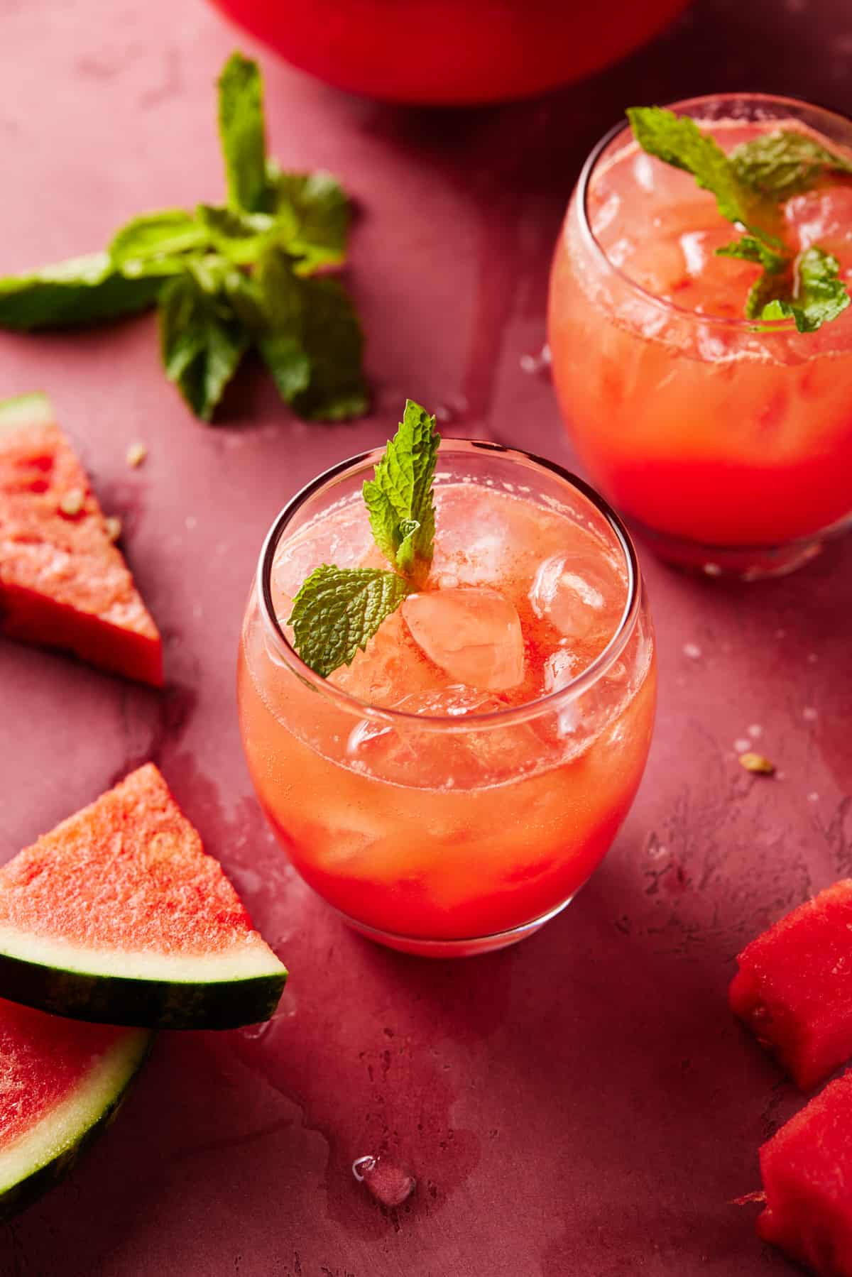 Big Batch Cocktails: Watermelon Lemonade - Peanut Butter and Fitness