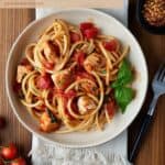 spicy tilapia recipe with pasta.